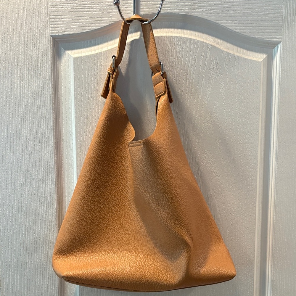 Chic Tan Hobo Bag